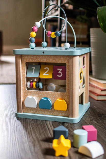 Activity Cube for Toddlers | Interactive Learning & Sensory Development Toy