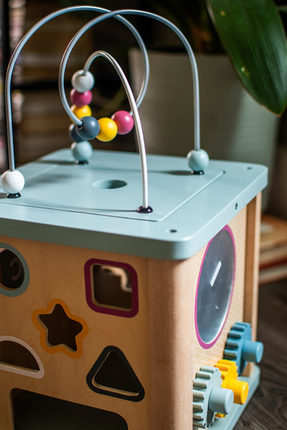 Activity Cube for Toddlers | Interactive Learning & Sensory Development Toy