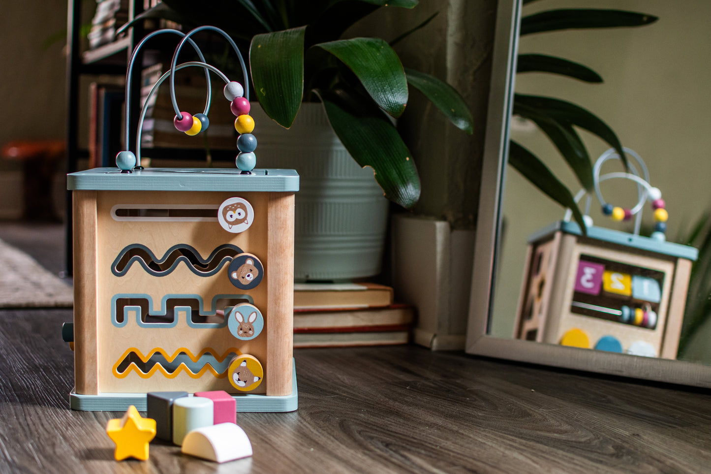 Activity Cube for Toddlers | Interactive Learning & Sensory Development Toy