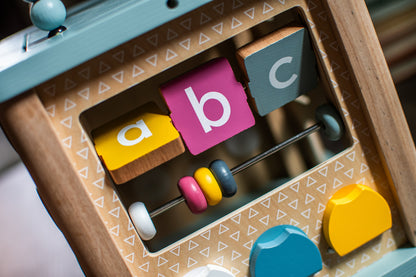 Activity Cube for Toddlers | Interactive Learning & Sensory Development Toy