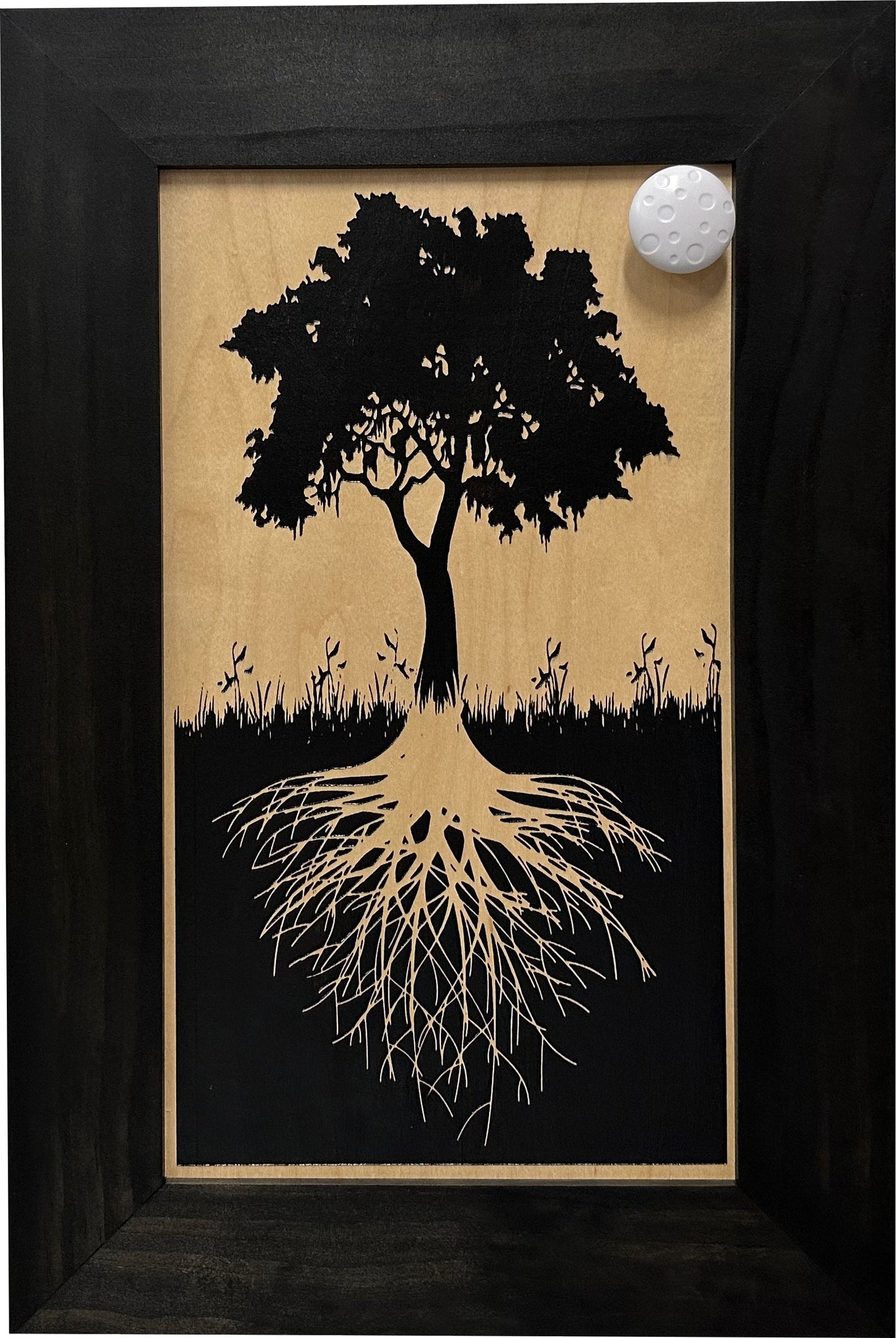Tree of Life Hidden Gun Storage Wall Decor Concealment Furniture