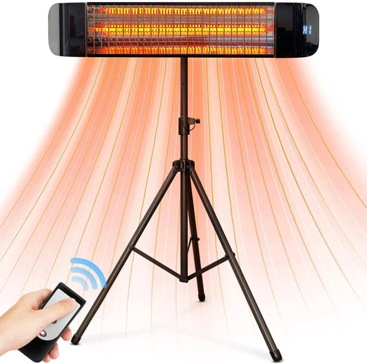Electric Patio Heater 1500W Infrared Outdoor CSA Certified Mounts