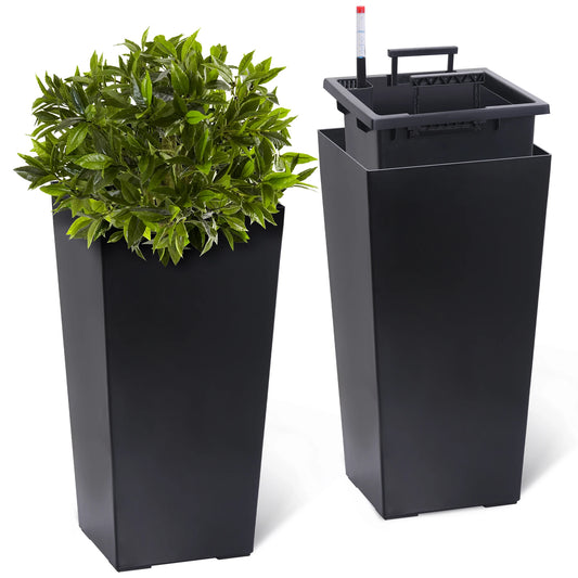 Front Porch Planter Pots with Drainage Holes