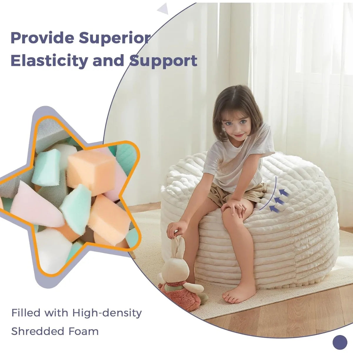 Convertible Children Chair to Floor Mattress