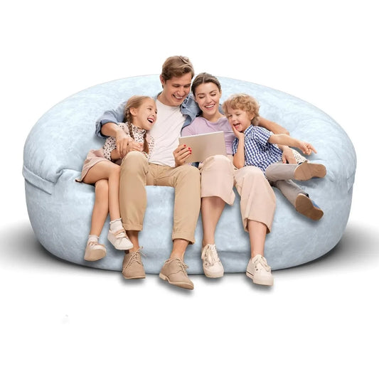 6FT, Giant Round Bean bag Lounger Chairs
