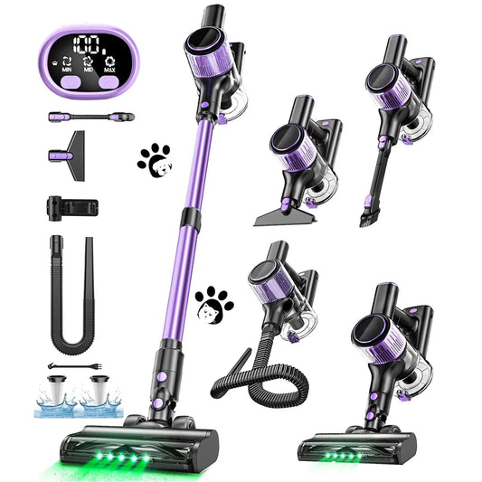 Cordless Vacuum Cleaner, Powerful Stick Vacuum Cleaner