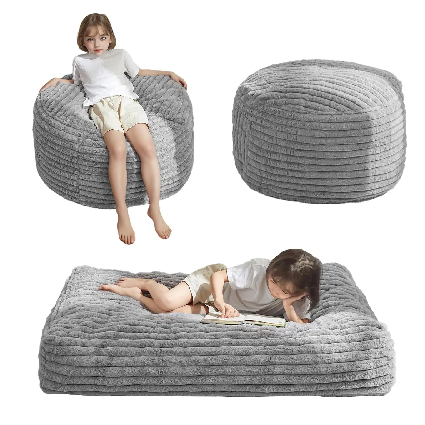 Convertible Children Chair to Floor Mattress