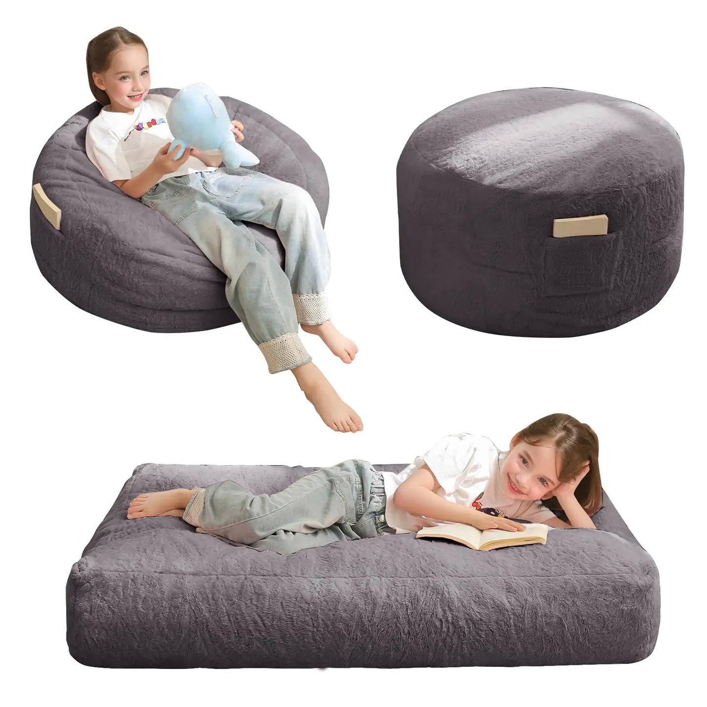 Convertible Children Chair to Floor Mattress