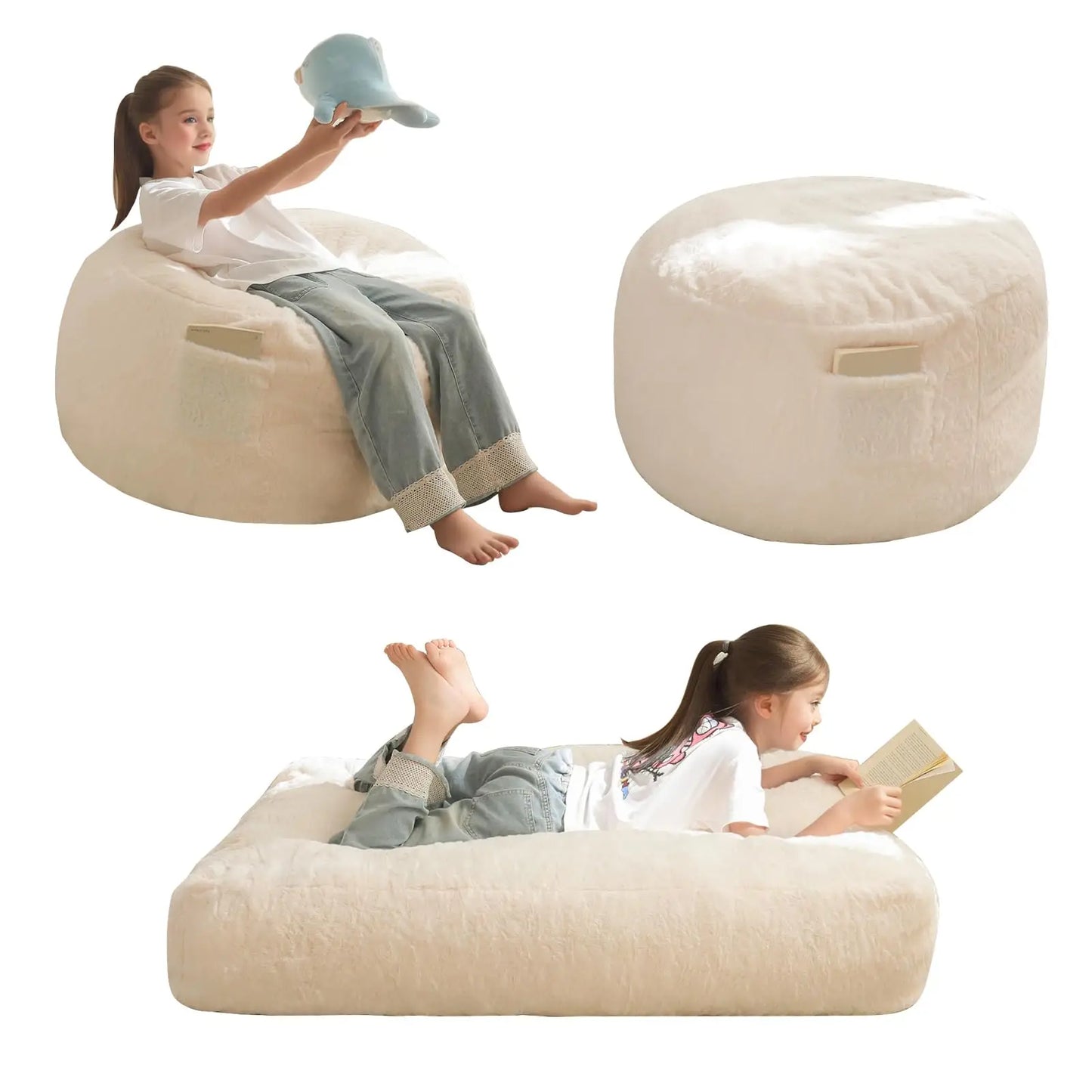 Convertible Children Chair to Floor Mattress
