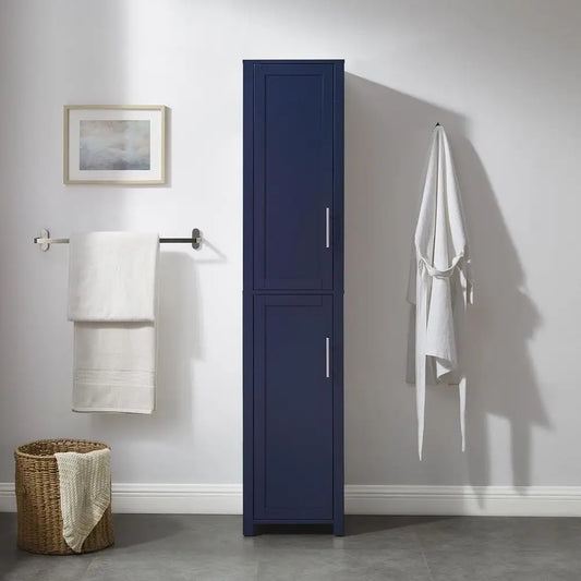 Laundry and Bathroom Linen Storage Cabinet