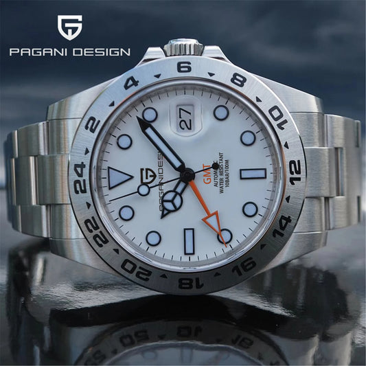 PAGANI DESIGN Men's Watch Timepiece Sapphire