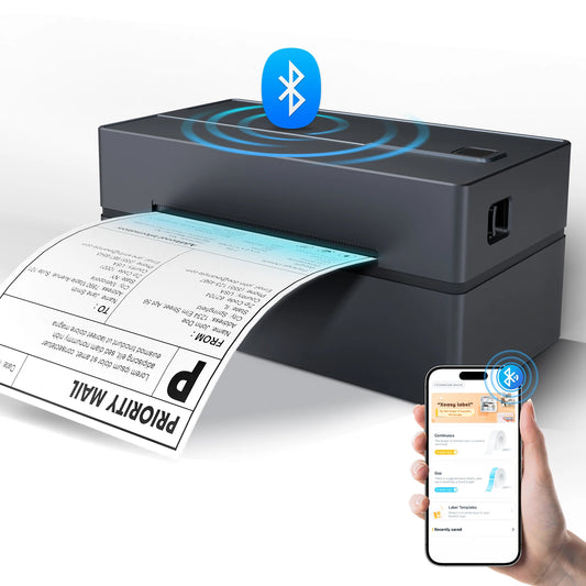 Thermal Label Printer Portable No Ink Required