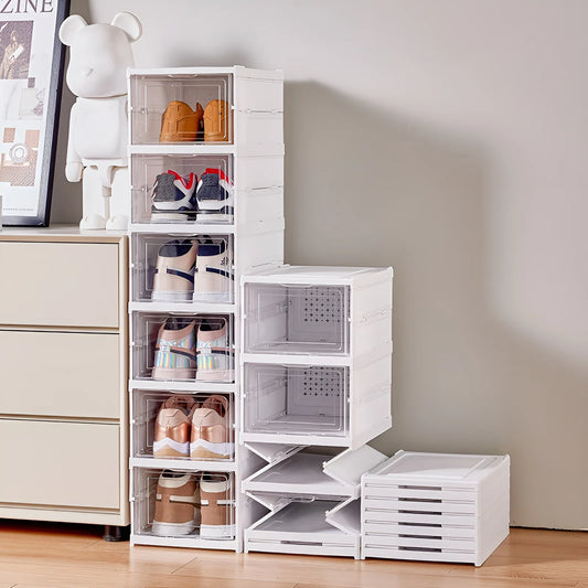 6 Layers Shoes Box Storage Organizers