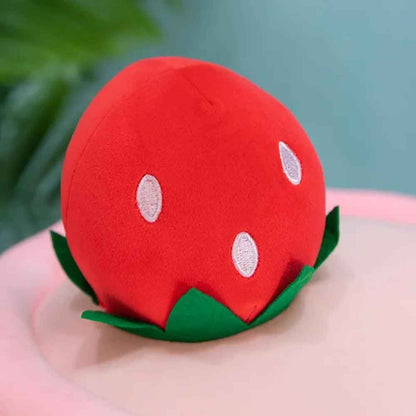 Kawaii Bubble Tea Plushie Strawberry Matcha Boba Toy Gift