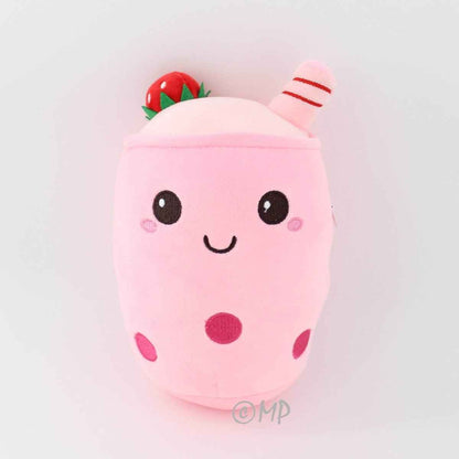 Kawaii Bubble Tea Plushie Strawberry Matcha Boba Toy Gift