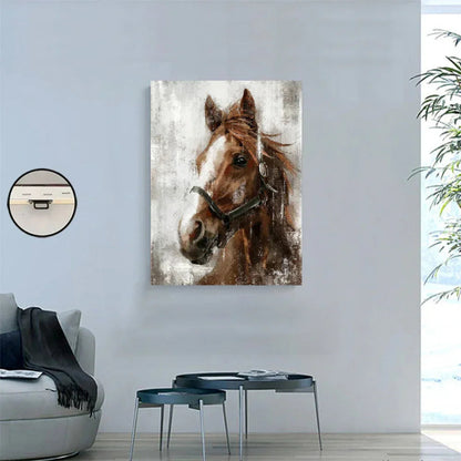 Wall Art - Wooden Brown Framed