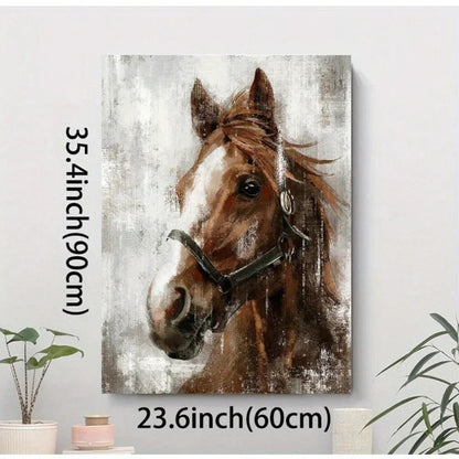 Wall Art - Wooden Brown Framed